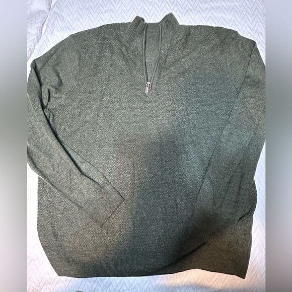 Dockers EUC Green Half Zip Sweater - Picture 1 of 3
